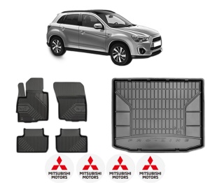 Set Covorase Presuri Auto Si Tavita Portbagaj MITSUBISHI ASX (GA_W_) din 2010-2015 MITSUBISHI - Img 2