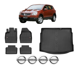 Set Covorase Presuri Auto Si Tavita Portbagaj NISSAN QASHQAI I (J10, NJ10) din 2006-2014 NISSAN - Img 2