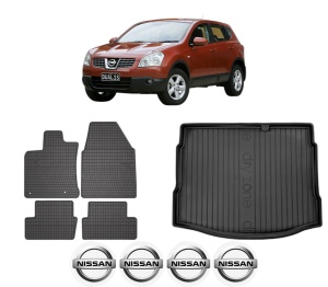 Set Covorase Presuri Auto Si Tavita Portbagaj NISSAN QASHQAI I (J10, NJ10) din 2006-2014 NISSAN - Img 2