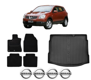 Set Covorase Presuri Auto Si Tavita Portbagaj NISSAN QASHQAI I (J10, NJ10) din 2006-2014 NISSAN - Img 2