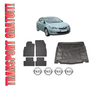 Set Covorase Presuri Auto Si Tavita Portbagaj OPEL ASTRA J (P10) din 2009-2015 OPEL