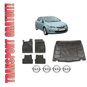 Set Covorase Presuri Auto Si Tavita Portbagaj OPEL ASTRA J (P10) din 2009-2015 OPEL