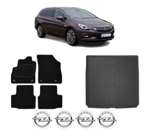 Set Covorase Presuri Auto Si Tavita Portbagaj OPEL ASTRA K Sports Tourer (B16) din 2015-2022 OPEL - Img 2