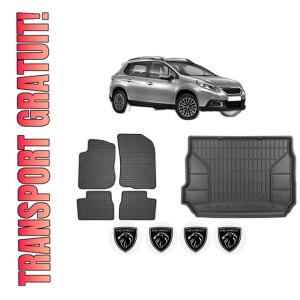Set Covorase Presuri Auto Si Tavita Portbagaj PEUGEOT 2008 I (CU_) din 2013-2019 PEUGEOT