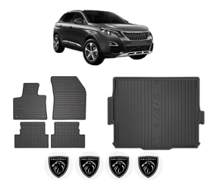 Set Covorase Presuri Auto Si Tavita Portbagaj PEUGEOT 3008 Van (MR_, MC_, MJ_) din 2016-2018 PEUGEOT - Img 2