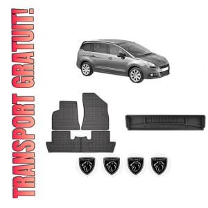 Set Covorase Presuri Auto Si Tavita Portbagaj PEUGEOT 5008 (0U_, 0E_) din 2009-2017 PEUGEOT