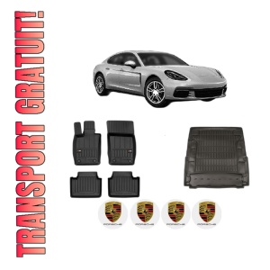 Set Covorase Presuri Auto Si Tavita Portbagaj PORSCHE PANAMERA (971) din 2016-2023 PORSCHE