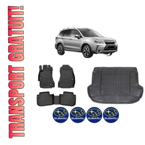 Set Covorase Presuri Auto Si Tavita Portbagaj SUBARU FORESTER (SJ_) din 2012-2013 SUBARU