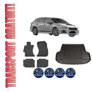 Set Covorase Presuri Auto Si Tavita Portbagaj SUBARU LEVORG din 2015-2019 SUBARU