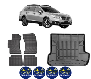 Set Covorase Presuri Auto Si Tavita Portbagaj SUBARU OUTBACK (BS) din 2014-2015 SUBARU - Img 2