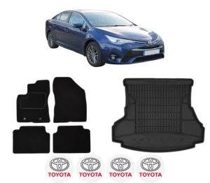Set Covorase Presuri Auto Si Tavita Portbagaj TOYOTA AVENSIS Saloon (_T27_) din 2008-2018 TOYOTA - Img 2