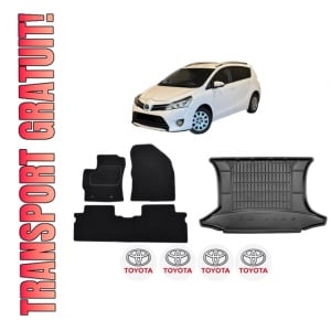 Set Covorase Presuri Auto Si Tavita Portbagaj TOYOTA VERSO (_R2_) din 2009-2018 TOYOTA