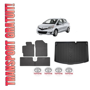 Set Covorase Presuri Auto Si Tavita Portbagaj TOYOTA YARIS Hatchback Van (_P13_) din 2012-2020 TOYOTA