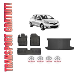 Set Covorase Presuri Auto Si Tavita Portbagaj TOYOTA YARIS (_P13_) din 2010-2020 TOYOTA
