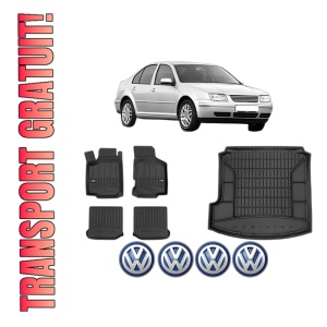 Set Covorase Presuri Auto Si Tavita Portbagaj Volkswagen BORA I (1J2) din 1998-2013 Volkswagen