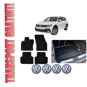 Set Covorase Presuri Auto Si Tavita Portbagaj Volkswagen TIGUAN (AD1, AX1) din 2016-2024 Volkswagen