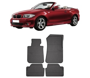Set covorase presuri BMW Seria 1 Convertible (E88) din 2007-2013, auto, din cauciuc thermoplastic, BMW Seria - Img 2