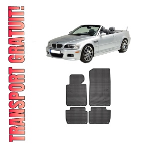 Set covorase presuri BMW Seria 3 Compact (E46) din 2001-2005, auto, din cauciuc thermoplastic, BMW Seria