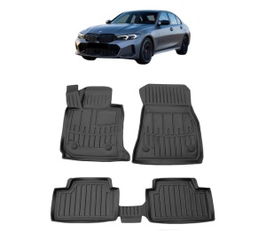 Set covorase presuri BMW Seria 3 G20 din 2019, auto, din cauciuc thermoplastic - Img 2