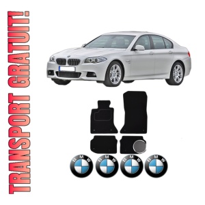 Set Covorase Presuri BMW Seria 5 (F10) din 2009-2016, Auto, Material Textil Mocheta, BMW