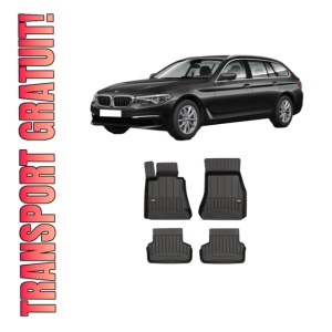 Set covorase presuri BMW Seria 5 Touring (G31) din 2017-2022, auto, din cauciuc thermoplastic, BMW Seria