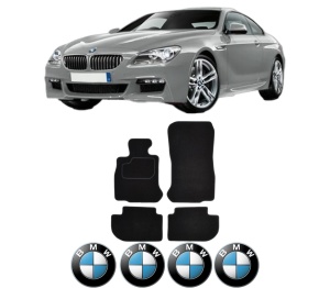 Set Covorase Presuri BMW Seria 6 Coupe (F13) din 2011-2017, Auto, Material Textil Mocheta, BMW - Img 2
