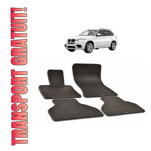 Set covorase presuri BMW Seria X5 E70 din 2007-2013, auto, din cauciuc thermoplastic