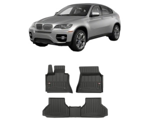 Set covorase presuri BMW Seria X6 (E71, E72) din 2007-2014, auto, din cauciuc thermoplastic, BMW Seria - Img 2