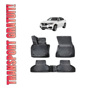 Set covorase presuri BMW Seria X6 F16 din 2014-2019, auto, din cauciuc thermoplastic