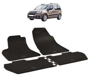 Set covorase presuri CITROEN BERLINGO din 2015-2018, auto, din cauciuc thermoplastic - Img 2