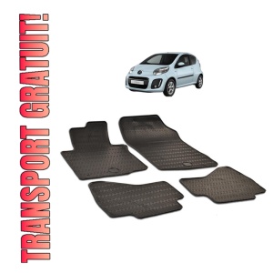 Set covorase presuri CITROEN C1 din 2005-2014, auto, din cauciuc thermoplastic