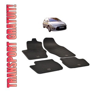 Set covorase presuri CITROEN C4 din 2010-2018, auto, din cauciuc thermoplastic