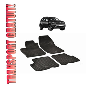 Set covorase presuri DACIA DUSTER din 2010-2018, auto, din cauciuc thermoplastic - Img 8