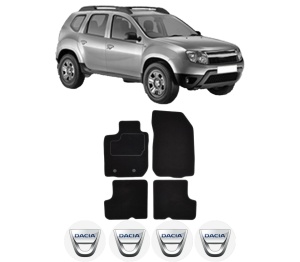 Set Covorase Presuri DACIA DUSTER (HS_) din 2010-2018, Auto, Material Textil Mocheta, DACIA - Img 2