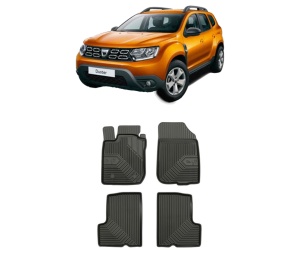 Set covorase presuri DACIA DUSTER SUV Van din 2011-2018, auto, din cauciuc thermoplastic, DACIA - Img 2