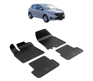 Set covorase presuri DACIA SANDERO / STEPWAY din 2020, auto, din cauciuc thermoplastic - Img 2