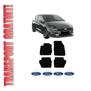 Set Covorase Presuri FORD FIESTA VII (HJ, HF) din 2017-2020, Auto, Material Textil Mocheta, FORD