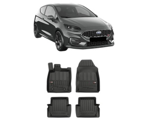 Set covorase presuri FORD FIESTA VII (HJ, HF) din 2017-2022, auto, din cauciuc thermoplastic, FORD - Img 2