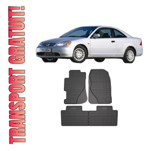 Set covorase presuri HONDA CIVIC VII Coupe (EM2) din 2001-2005, auto, din cauciuc thermoplastic, HONDA