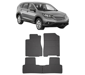 Set covorase presuri HONDA CR-V IV (RM_) din 2012-2015, auto, din cauciuc thermoplastic, HONDA - Img 2