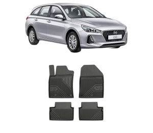 Set covorase presuri HYUNDAI i30 Kombi Van (PDE) din 2017-2020, auto, din cauciuc thermoplastic, HYUNDAI - Img 2