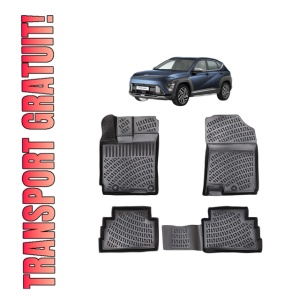 Set covorase presuri HYUNDAI KONA din 2017-2023, auto, din cauciuc thermoplastic - Img 8