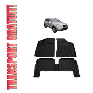 Set covorase presuri HYUNDAI SANTA FE II CM din 2006-2010, auto, din cauciuc thermoplastic - Img 8