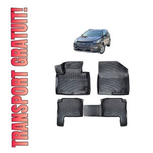 Set covorase presuri HYUNDAI SANTA FE III din 2012-2018, auto, din cauciuc thermoplastic - Img 7