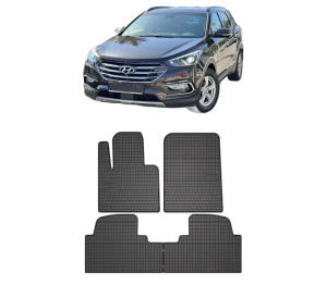 Set covorase presuri HYUNDAI SANTA FÉ III (DM, DMA) din 2012-2018, auto, din cauciuc thermoplastic, HYUNDAI - Img 2