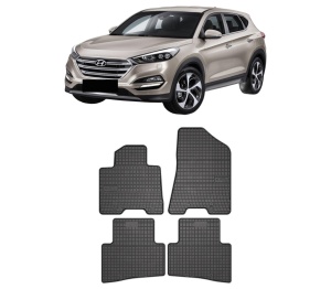 Set covorase presuri HYUNDAI TUCSON SUV Van (TLE) din 2015-2020, auto, din cauciuc thermoplastic, HYUNDAI - Img 2