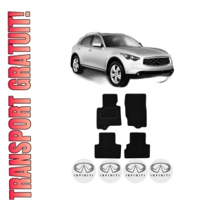 Set Covorase Presuri INFINITI FX din 2003-2008, Auto, Material Textil Mocheta, INFINITI