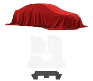 Set covorase presuri KIA CARENS IV Van (A4) din 2015-2016, auto, din cauciuc thermoplastic, KIA - Img 2