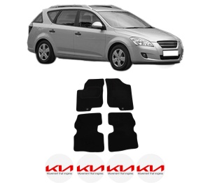 Set Covorase Presuri KIA CEE'D SW (ED) din 2007-2012, Auto, Material Textil Mocheta, KIA - Img 2