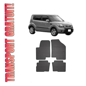 Set covorase presuri KIA SOUL I (AM) din 2009-2014, auto, din cauciuc thermoplastic, KIA